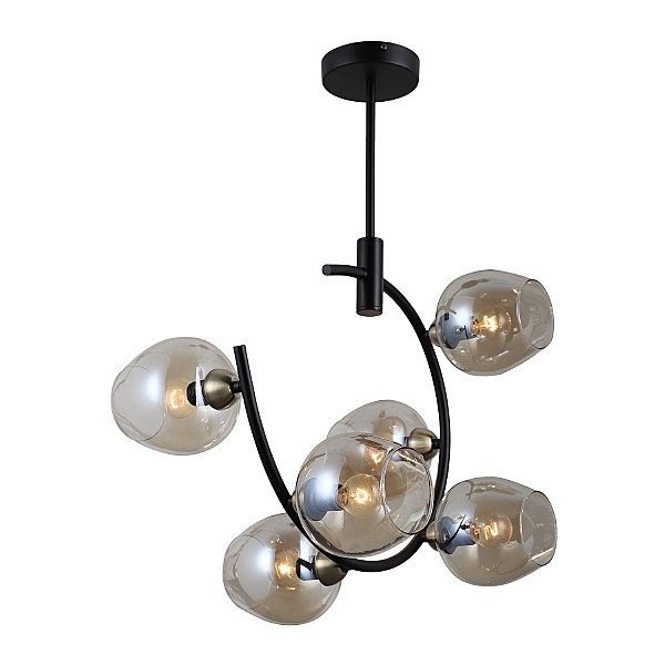 Потолочная люстра G71163 G71163/6BK+AB AMB