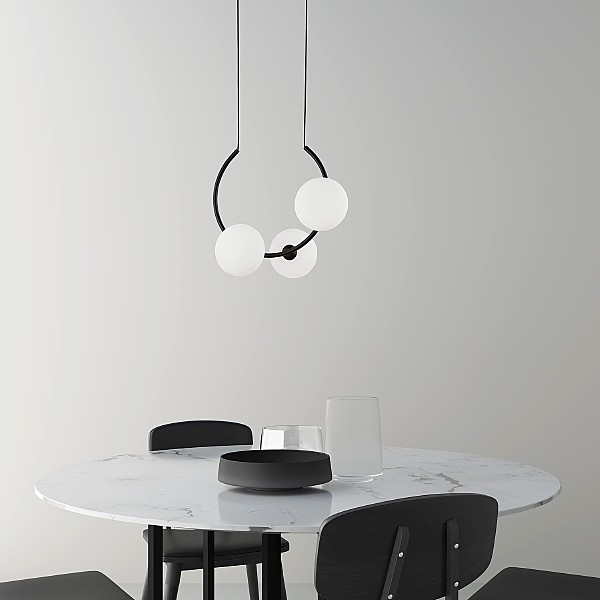 Подвесная люстра G31111 G31111/3BK WT