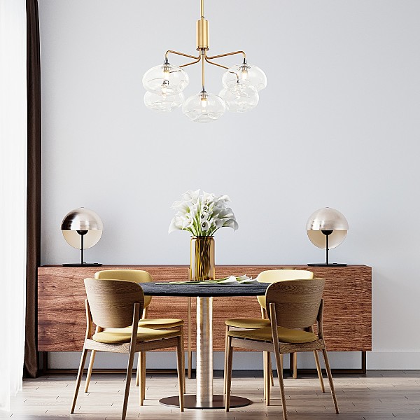 Люстра на штанге G31124 G31124/5GD CL