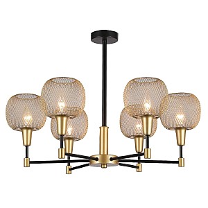 Потолочная люстра G11061 G11061/6BK+GD GD