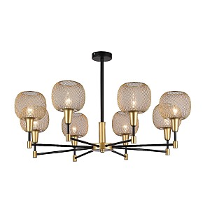 Потолочная люстра G11061 G11061/8BK+GD GD