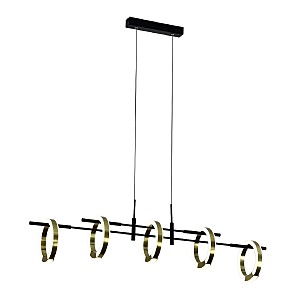 Светильник подвесной G91061 G91061/4BK+GD