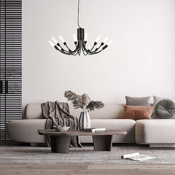 Подвесная люстра G61335 G61335/15BK