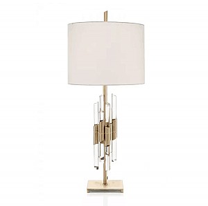 Настольная лампа G32141 G32141/1T BRS+CL WT