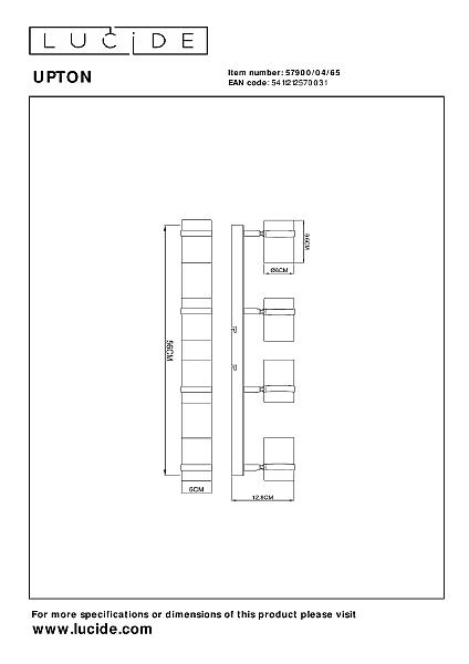Светильник спот Upton 57900/04/65