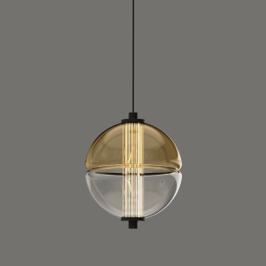 Светильник подвесной MD24022079 MD24022079-1A black/amber