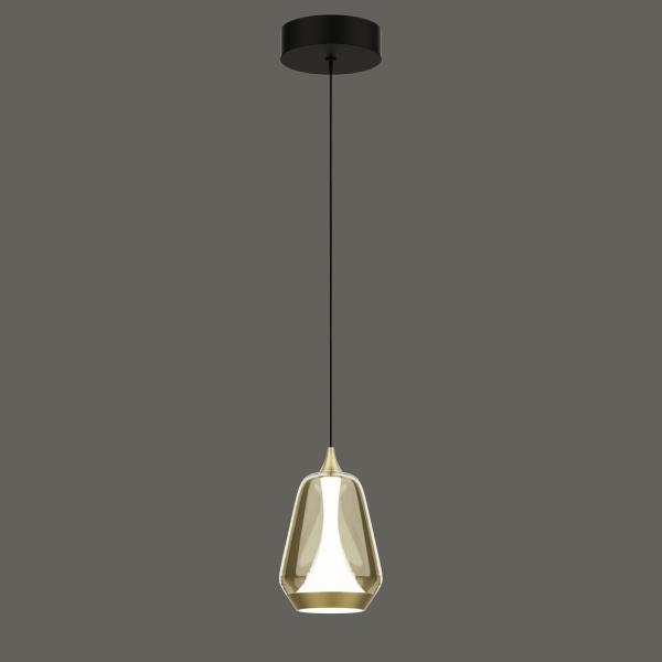 Светильник подвесной MD24001011 MD24001011-1A brass/champagne