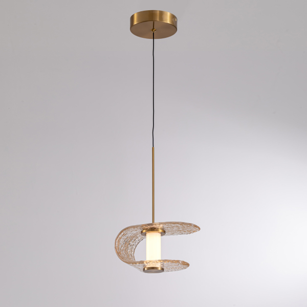 Светильник подвесной MD24020901 MD24020901-1A gold/cognac