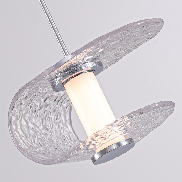 Светильник подвесной MD24020901 MD24020901-1A chrome/clear