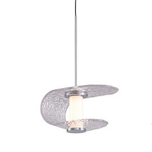 Светильник подвесной MD24020901 MD24020901-1A chrome/clear