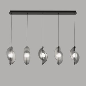 Светильник подвесной MD24030035 MD24030035-5B black/smoky