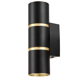 Настенный светильник Asti TS TK40-W2 BK+GD