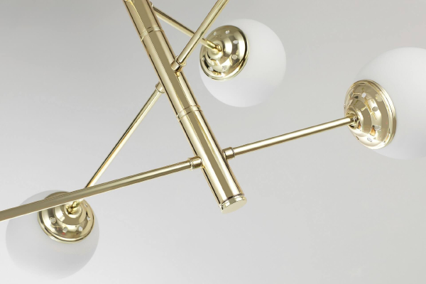 Люстра на штанге Fino TP 2007-6 GD