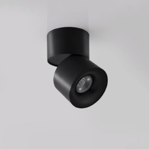 Накладной светильник Metrica 115-12W-D70-4K-55DG-BK