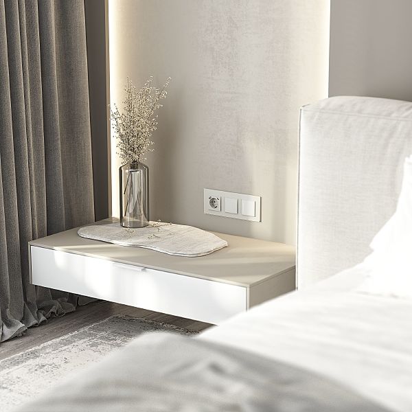 Розетка Werkel W1171761/ Розетка с заземлением, шторками и USB тип A+C (белый матовый)