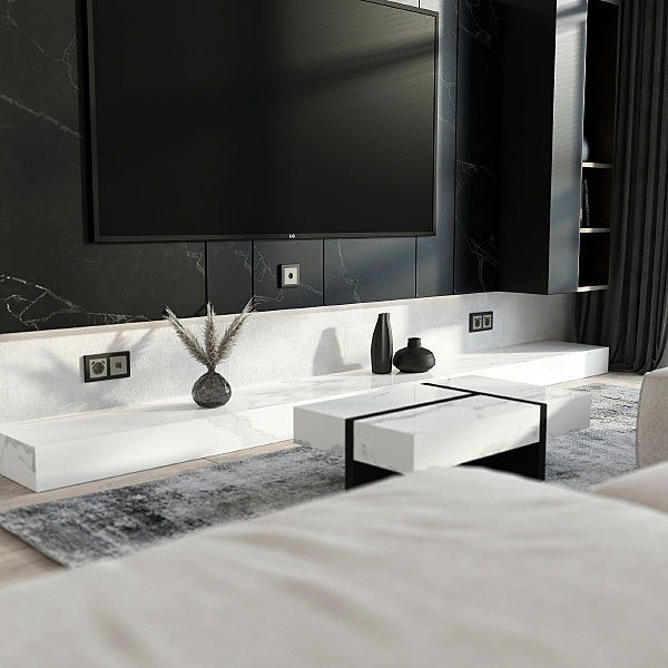 Розетка Werkel W1283004/ ТВ-розетка оконечная (дымчатый)