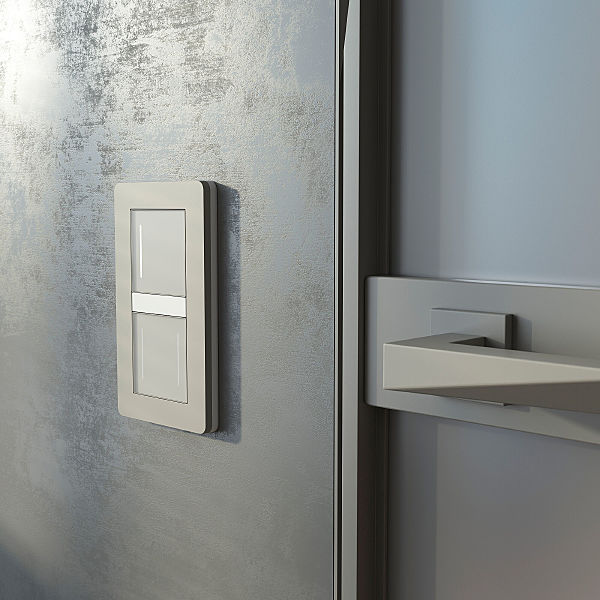 Выключатель Werkel W4512014/ Сенсорный выключатель одноклавишный с подсветкой (дымчатый)