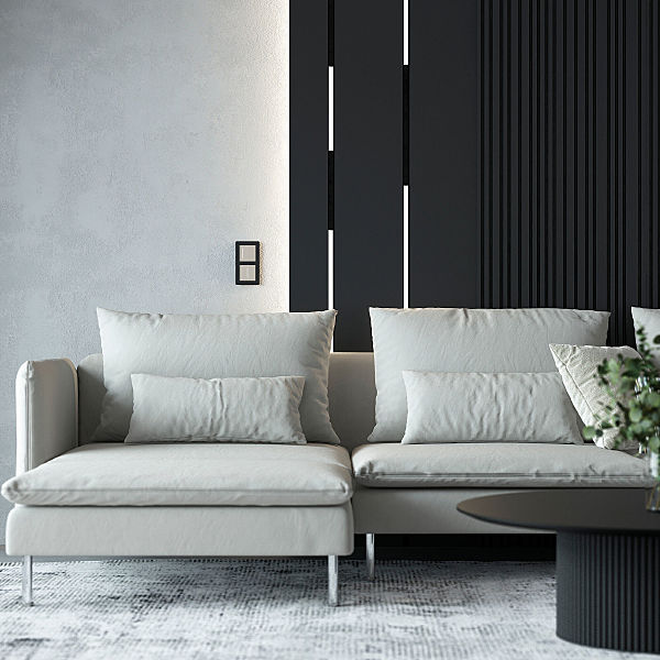 Выключатель Werkel W4512014/ Сенсорный выключатель одноклавишный с подсветкой (дымчатый)