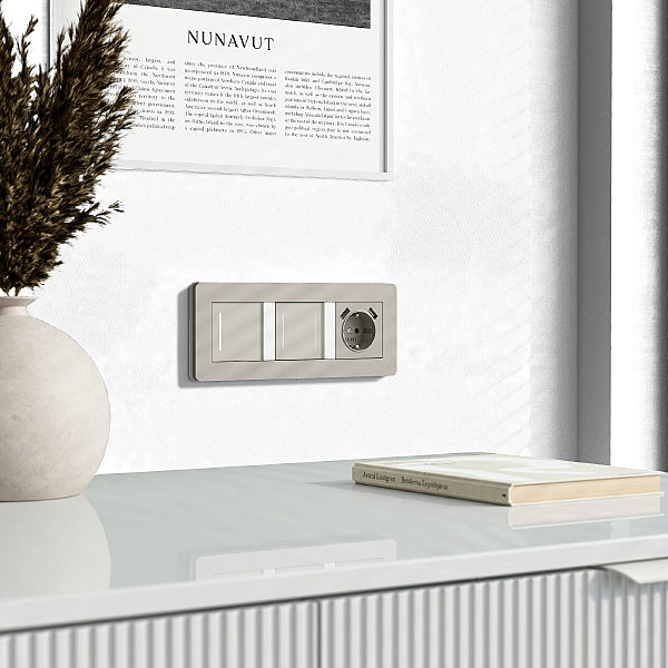 Выключатель Werkel W4513641/ Умный сенсорный выключатель одноклавишный (дымчатый)