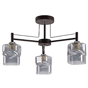 Потолочная люстра IMEX MD.4237-3-S BR+CH