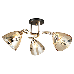 Потолочная люстра IMEX MD.4077-3-S FGD+BK