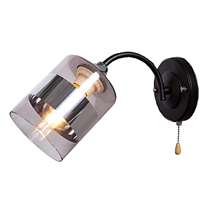 Настенное бра IMEX MD.0877-1-W BK+CH