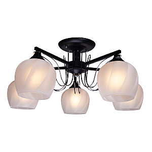 Потолочная люстра IMEX MD.05680-5-S BK+CH
