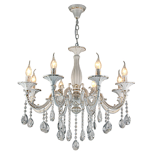 Подвесная люстра IMEX KL.3056-8-P WH