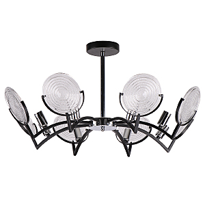 Потолочная люстра IMEX MD.51382-8-P BCH+BK