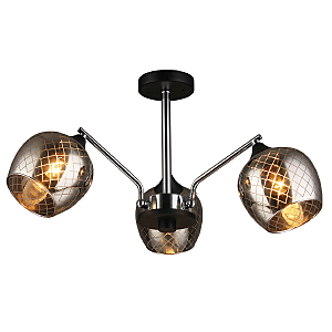 Потолочная люстра IMEX MD.QH-0021-3 CH+BK