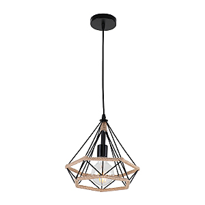 Светильник подвесной IMEX MD.3141-1-P BK+BR