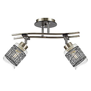 Потолочная люстра IMEX MD.78272-2-S CH+BK