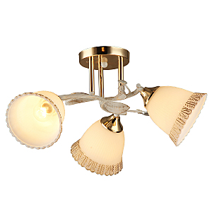 Потолочная люстра IMEX MD.2877-3-S WT+FGD