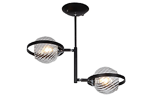 Потолочная люстра IMEX MD.3149-2-S BK+CH