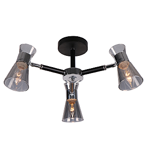 Потолочная люстра IMEX MD.6559-3-S CH+BK