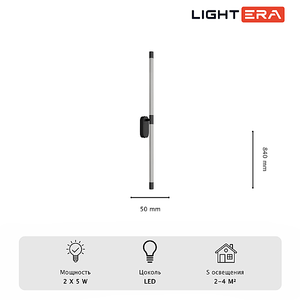 Настенный светильник Twinkle LE222W-2B