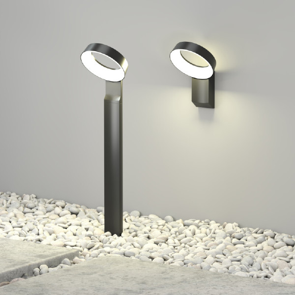 Уличный настенный светильник Sanvik DK9712-BK