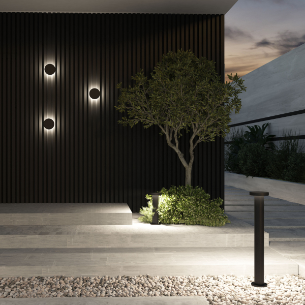 Уличный наземный светильник Dramen DK9704-BK
