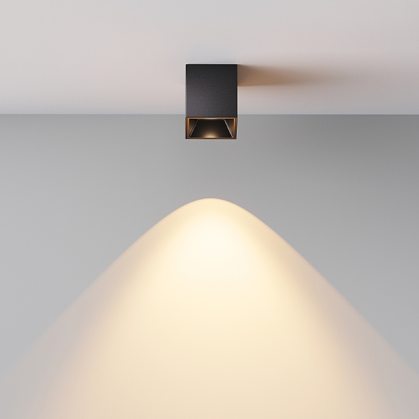 Накладной светильник Alfa LED C064CL-5W2.7K-SQ-B