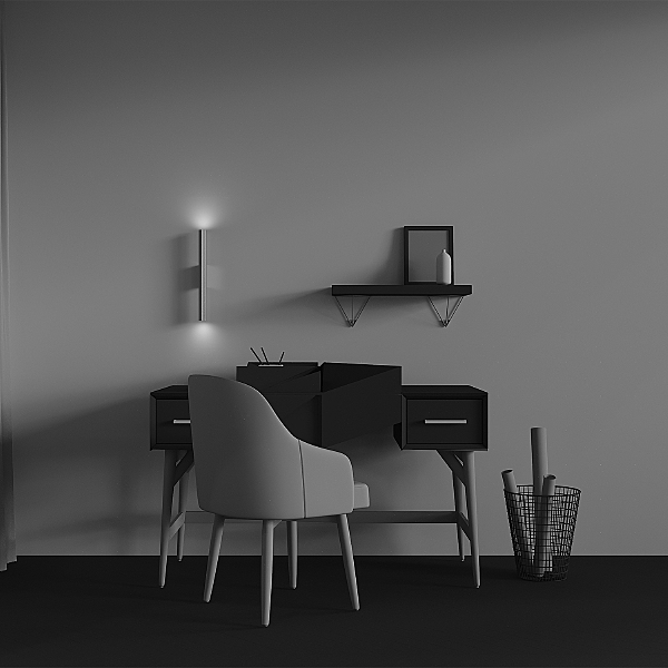 Настенный светильник Calipso C082WL-12W2.7K-BS