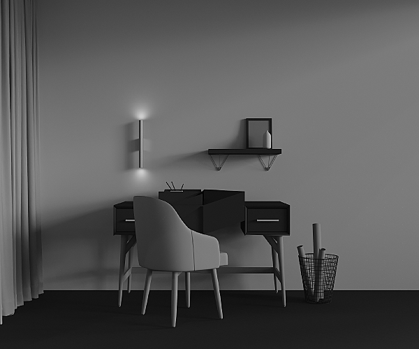 Настенный светильник Calipso C082WL-12W2.7K-BS