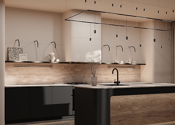 Трековый светильник Focus LED C105PL-3W3-6K-BS