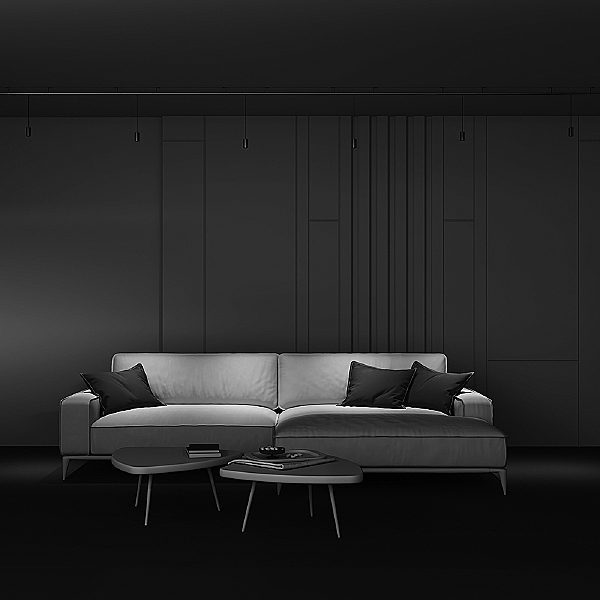 Трековый светильник Focus LED C105PL-3W3-6K-BS