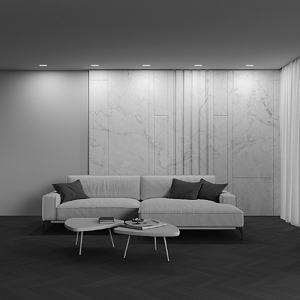 Встраиваемый светильник Basis DL066-12W3-6K-B