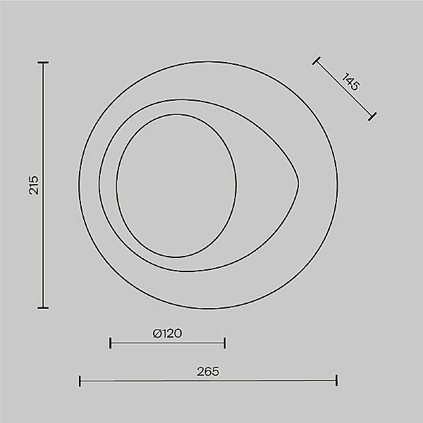 Настенный светильник Lulua MOD435WL-01W