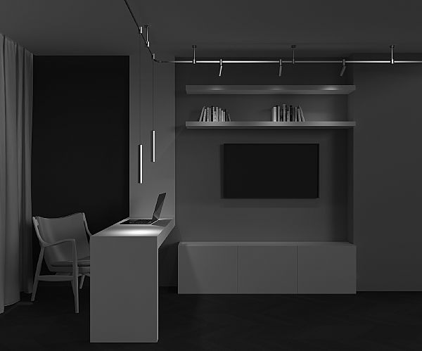 Трековый светильник Focus Led TR155-1-5W3K-BS