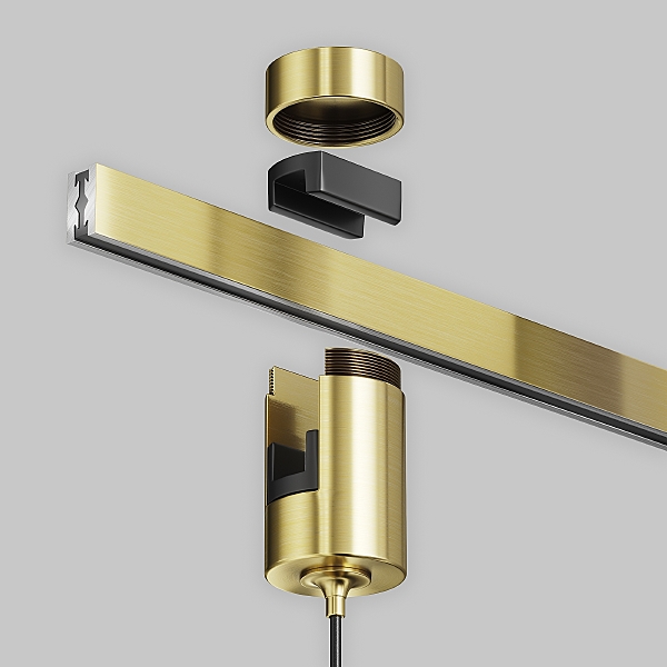 Трековый светильник Focus Led TR156-1-5W4K-BS