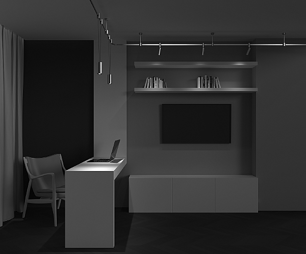 Трековый светильник Focus Led TR157-1-12W3K-BS