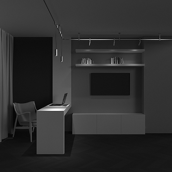 Трековый светильник Focus Led TR157-1-12W3K-BS