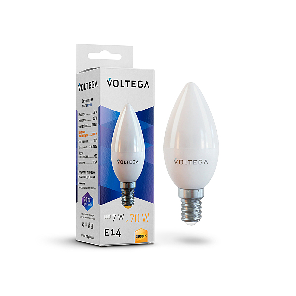 Светодиодная лампа Candle 7W 7230